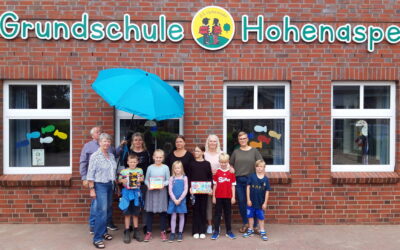 Spende vom SoVD Hohenaspe an die betreute Grundschule am 22.07.2025