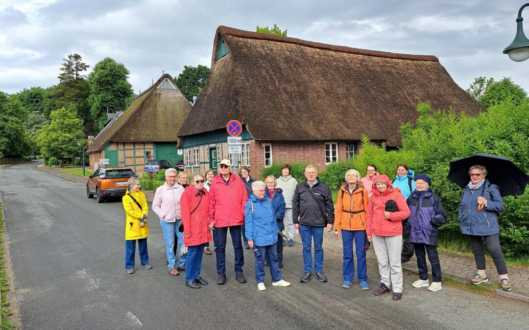 Rundgang und Besuch der „Alten Kate“ in Oelixdorf der Aktivgruppe des Ortverband Itzehoe