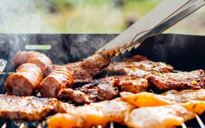 Grillen im Kreidehaus