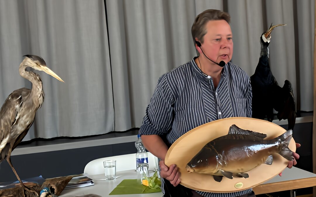 Was macht der Mönch im Karpfenteich?